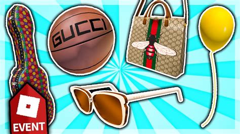 roblox gucci event free items|Roblox Gucci garden.